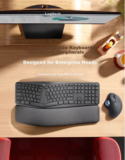 Трекбол Logitech ERGO M575 Wireless Black - изображение 4