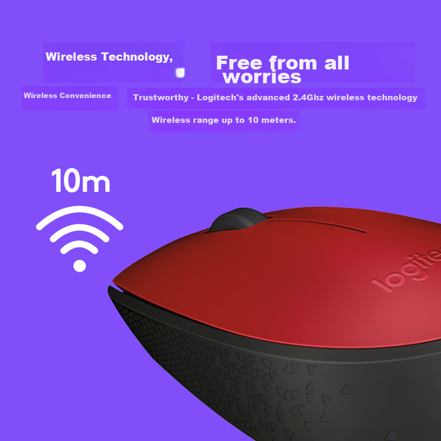 Мышь Logitech M170 Wireless Grey (2177610) - изображение 5
