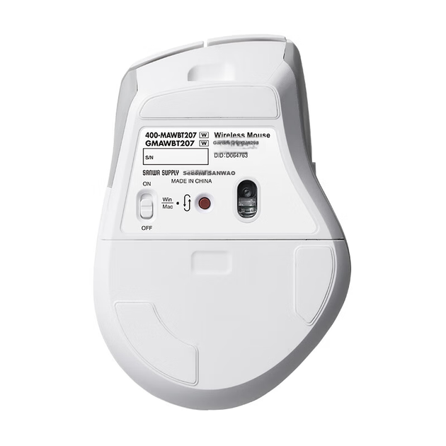 Мышь SANWA WBT207 Wireless White (GMAWBT207W) - изображение 2