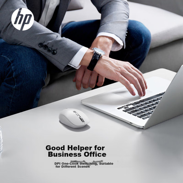 Мышь HP S1000 Plus Wireless White - изображение 2