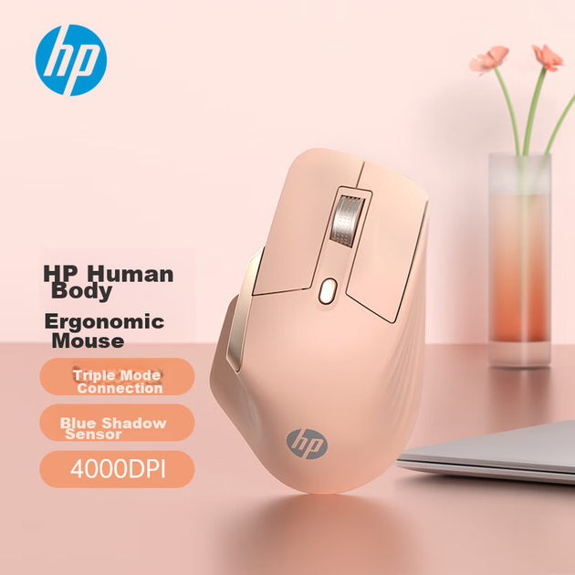 Мышь HP Professor 1 Wireless/Bluetooth Beige - изображение 2