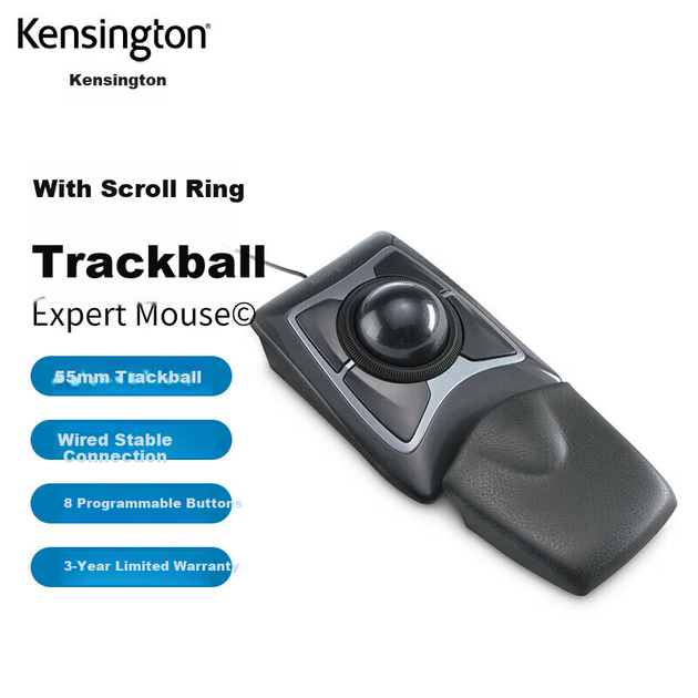 Трекбол Kensington K64325 USB Silver - изображение 3