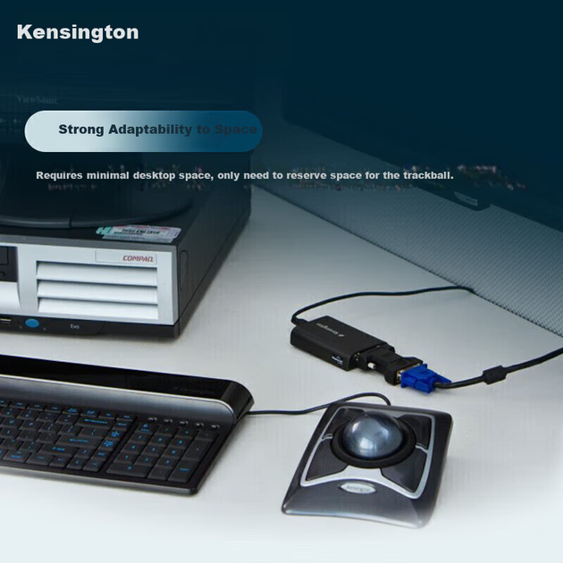 Трекбол Kensington K64325 USB Silver - изображение 4