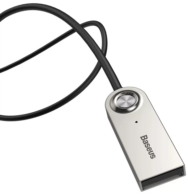 Bluetooth-ресивер Baseus BA01 USB Wireless adapter cable Black - зображення 3
