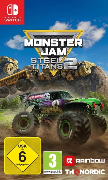 Игра Monster Jam Steel Titans 2 Nintendo Switch (eng, ru sub) - Фото 1 Игра Monster Jam Steel Titans 2 Nintendo Switch (eng, ru sub) - изображение 1