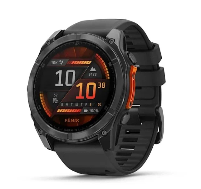 Смарт-годинники Garmin Fenix 8 51mm AMOLED Slate Gray with Black Silicone Band 010-02905-00 - Фото 1 Смарт-годинники Garmin Fenix 8 51mm AMOLED Slate Gray with Black Silicone Band 010-02905-00 - изображение 1