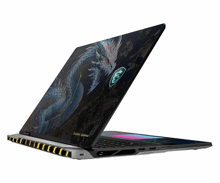 Ноутбук MSI Titan 18 HX Dragon Edition Draco Epic A2WJ-1271PL (9S7-182213-1271) 18" Mini LED 4K / Intel Core Ultra 9 290HX Plus / RAM 96 ГБ / SSD 4 ТБ / NVIDIA GeForce RTX 5090 24GB / Windows 11 Pro - Фото 6 Ноутбук MSI Titan 18 HX Dragon Edition Draco Epic A2WJ-1271PL (9S7-182213-1271) 18" Mini LED 4K / Intel Core Ultra 9 290HX Plus / RAM 96 ГБ / SSD 4 ТБ / NVIDIA GeForce RTX 5090 24GB / Windows 11 Pro - изображение 6
