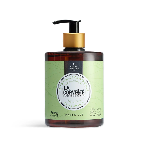 Парфюмоване мило (рідке) La Corvette SWEET ALMOND 500ml (270793-COR) - Фото 2 Парфюмоване мило (рідке) La Corvette SWEET ALMOND 500ml (270793-COR) - зображення 2