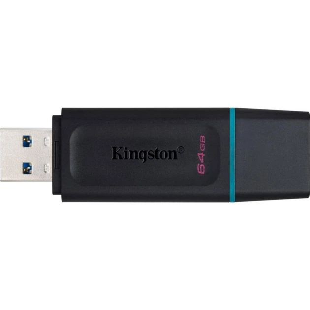 USB флеш накопичувач Kingston 64GB DataTraveler Exodia Black/Teal USB 3.2 (DTX/64GB) - Фото 4 USB флеш накопичувач Kingston 64GB DataTraveler Exodia Black/Teal USB 3.2 (DTX/64GB) - зображення 4