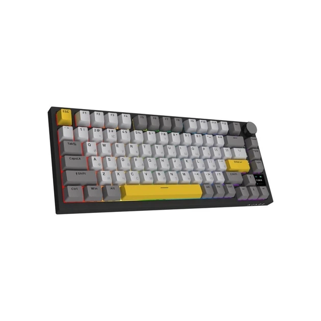 Клавиатура Ajazz AK820 Pro Flying Fish Switch Black RGB USB/Wireless/Bluetooth UA Black (AK820PRO-FF-BGY) - изображение 5