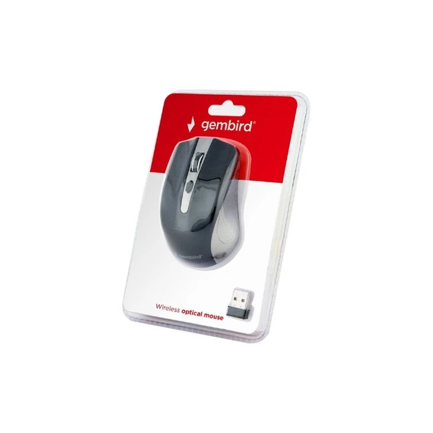 Мишка Gembird Black+Grey (MUSW-4B-04-GB) - зображення 4