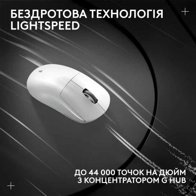 Мишка Logitech G Pro X Superlight 2 Lightspeed Wireless White (910-006638) - зображення 10