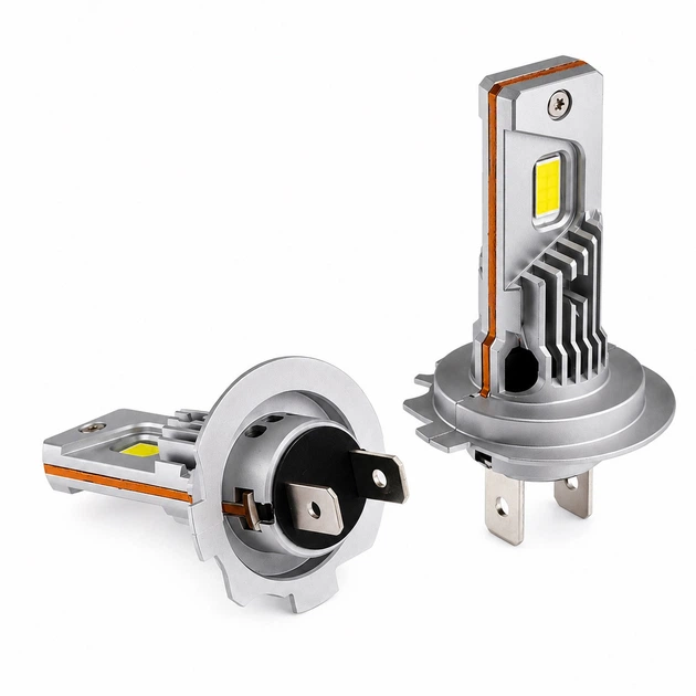 LED лампи H7 Cyclone Type-51 6000K (2 шт. комплект) - зображення 3