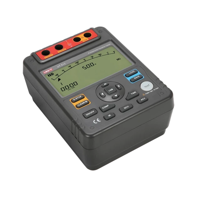 Мегаомметр UNI-T UT512 (MIE0131) - Фото 3 Мегаомметр UNI-T UT512 (MIE0131) - зображення 3