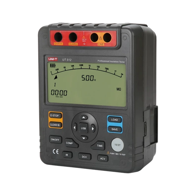 Мегаомметр UNI-T UT512 (MIE0131) - Фото 5 Мегаомметр UNI-T UT512 (MIE0131) - зображення 5