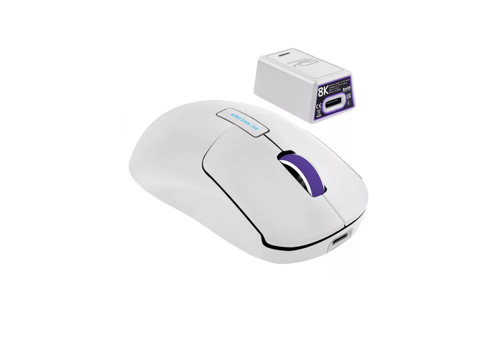 Бездротова ігрова миша Proove Gaming RC Raider 8K white - зображення 8