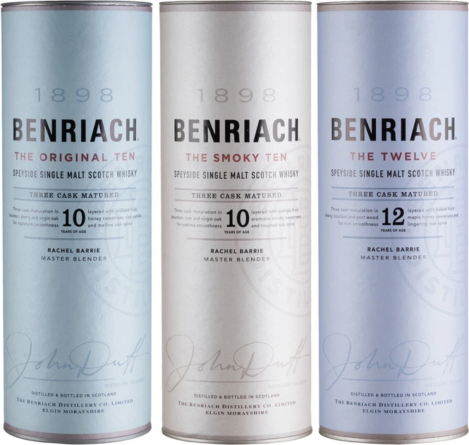 Набор виски BenRiach 10 yo 0.7 л 43% + BenRiach The Smoky 10 yo 0.7 л 46% + BenRiach 12 yo 0.7 л 46% (2021000138614_1321000228331) - Фото 1 Набор виски BenRiach 10 yo 0.7 л 43% + BenRiach The Smoky 10 yo 0.7 л 46% + BenRiach 12 yo 0.7 л 46% (2021000138614_1321000228331) - изображение 1