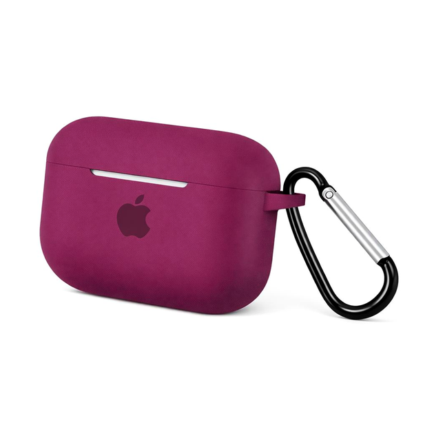 Чехол силиконовый противоударный для AirPods Pro защита от ударов Rose Red SR-547 - изображение 2