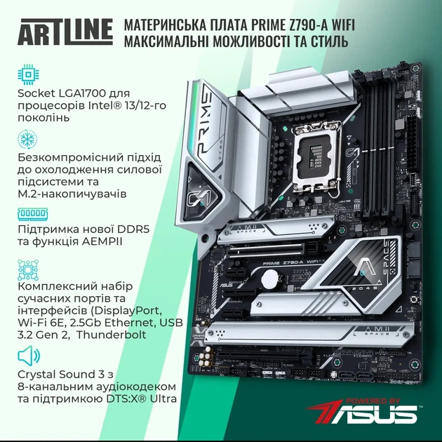 Графічна станція ARTLINE WorkStation W95 Windows 11 Pro (W95v52Win) - изображение 3