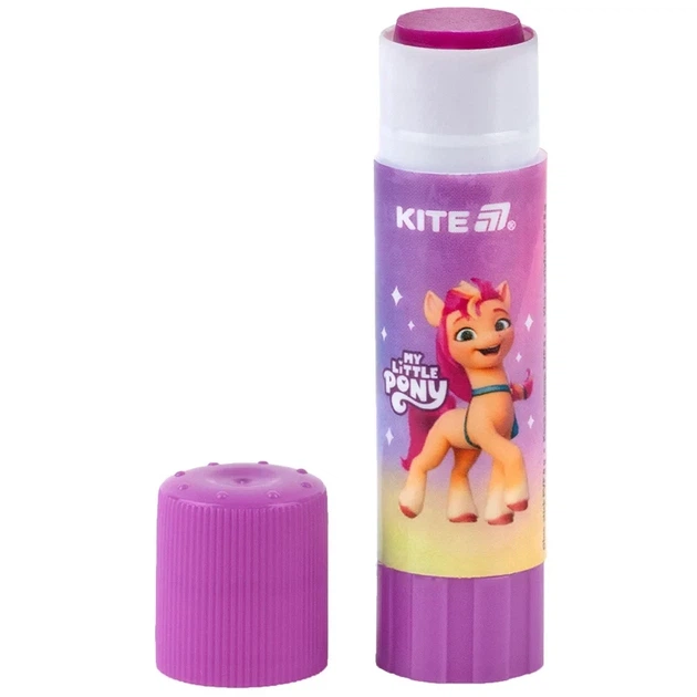 Клей-олівець з індикатором PVP Kite My Little Pony LP25-130, 8 г - Фото 3 Клей-олівець з індикатором PVP Kite My Little Pony LP25-130, 8 г - зображення 3
