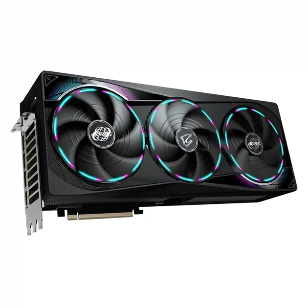 Відеокарта GIGABYTE Nvidia GeForce RTX 5070 AORUS MASTER 12G (GV-N5070AORUS M-12GD) - Фото 4 Відеокарта GIGABYTE Nvidia GeForce RTX 5070 AORUS MASTER 12G (GV-N5070AORUS M-12GD) - изображение 4