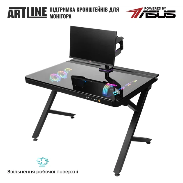 Комп'ютер в столі ARTLINE Overlord DESK Windows 11 Pro (DESKv10Win) - Фото 9 Комп'ютер в столі ARTLINE Overlord DESK Windows 11 Pro (DESKv10Win) - изображение 9