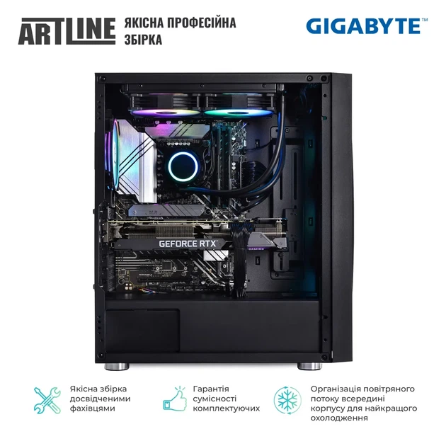 Комп'ютер ARTLINE Gaming X89 Windows 11 Home (X89v13Win) - изображение 6