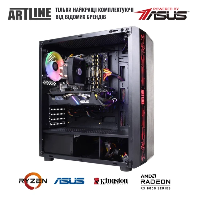 Персональний комп'ютер Artline Gaming X48 (X48v43) - изображение 5