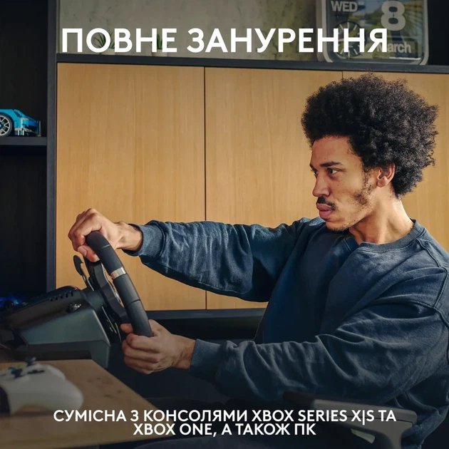 Кермо Logitech G920 Driving Force (941-000123) - зображення 3