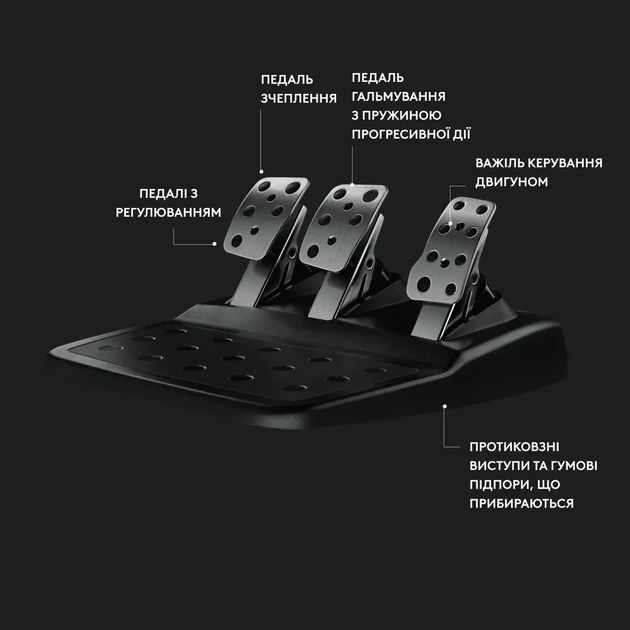 Кермо Logitech G920 Driving Force (941-000123) - зображення 7