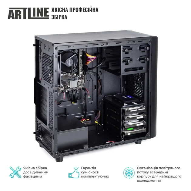 Сервер ARTLINE Business T34 (T34v33) - Фото 6 Сервер ARTLINE Business T34 (T34v33) - изображение 6