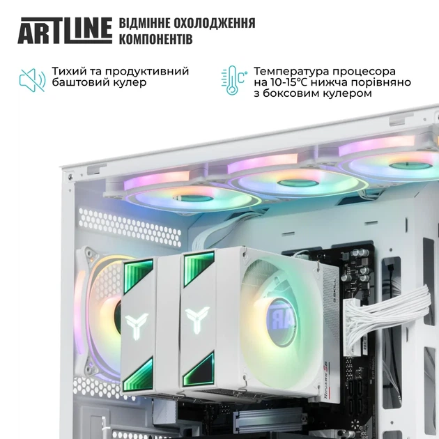 Комп'ютер ARTLINE Gaming PBGWHITE Windows 11 Home (PBGWHITEv09Win) - зображення 5