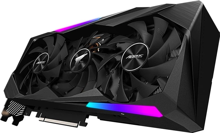Видеокарта Gigabyte PCI-Ex GeForce RTX 3070 Aorus Master 8GB GDDR6