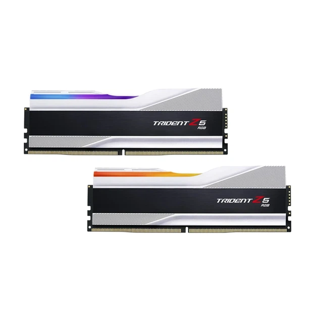 Модуль пам'яті G.Skill Trident Z5 RGB Silver DDR5-6000 32GB (2x16GB) CL36-36-36-96 1.35V - изображение 2
