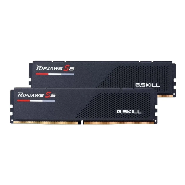 Модуль пам'яті G.Skill Ripjaws S5 DDR5-6000 32GB (2x16GB) Intel XMP CL30-36-36-96 1.35V - Фото 1 Модуль пам'яті G.Skill Ripjaws S5 DDR5-6000 32GB (2x16GB) Intel XMP CL30-36-36-96 1.35V - зображення 1
