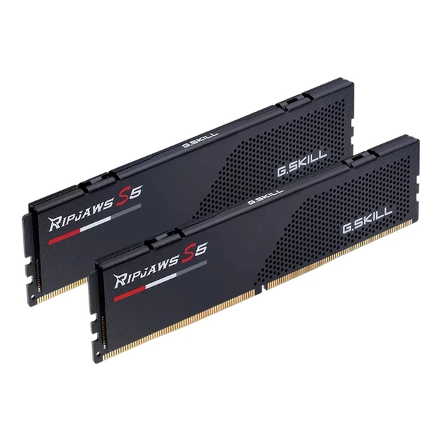 Модуль пам'яті G.Skill Ripjaws S5 Black DDR5-6400 32GB (2x16GB) Intel XMP CL32-39-39-102 1.4V - Фото 1 Модуль пам'яті G.Skill Ripjaws S5 Black DDR5-6400 32GB (2x16GB) Intel XMP CL32-39-39-102 1.4V - изображение 1