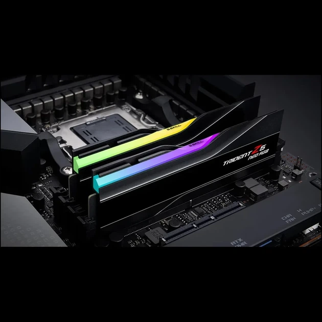 Модуль пам'яті G.Skill Trident Z5 Neo RGB DDR5-6000 32GB (2x16GB) 28-36-36-96 1.4V AMD EXPO - Фото 4 Модуль пам'яті G.Skill Trident Z5 Neo RGB DDR5-6000 32GB (2x16GB) 28-36-36-96 1.4V AMD EXPO - зображення 4
