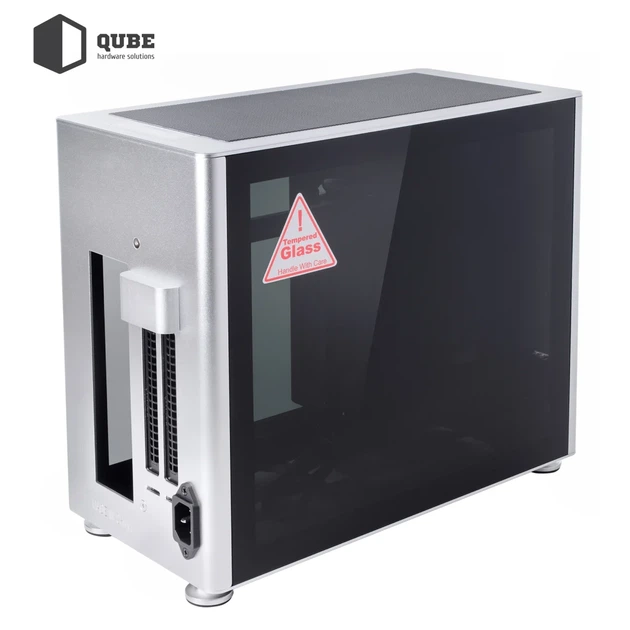Корпус QUBE A4 Aluminum Silver (QBA4I_WSNU3) - зображення 6