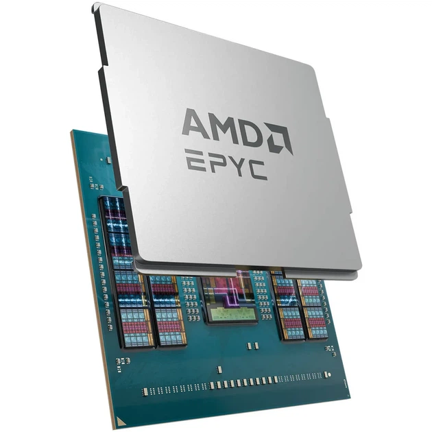 Процесор серверний AMD EPYC 9555 64C/128T/3.2GHz/256MB/360W/SP5/TRAY(100-000001142) - изображение 4