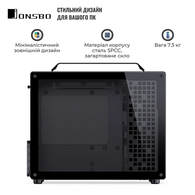 Корпус JONSBO Z20 Black - зображення 2