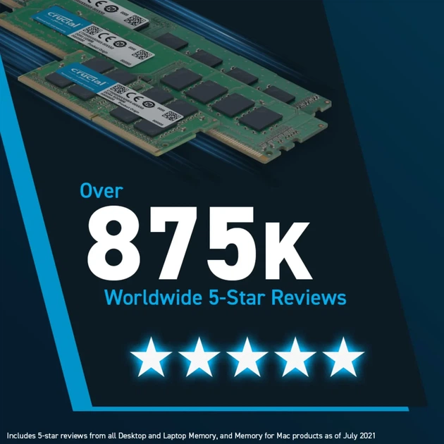 Модуль пам'яті Crucial DDR5-5600 16GB CL46-45-45 1.1V - изображение 7