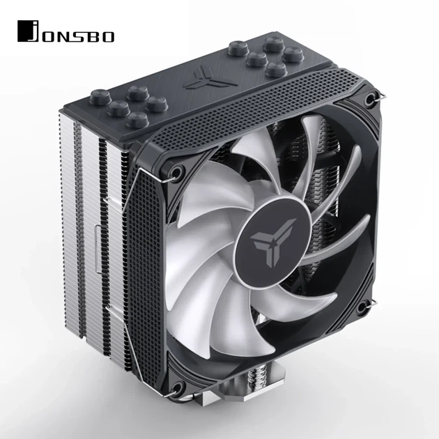 Процесорний кулер JONSBO PISA A5 ARGB Gray (120mm/LGA 1700/1200/115X/AM4/AM5/265W/4Pin PWM) - изображение 7