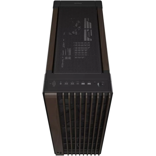 Корпус ASUS PA602/WALNUT WOOD/BLK/METAL (90DC00J0-B09040) Black - зображення 5