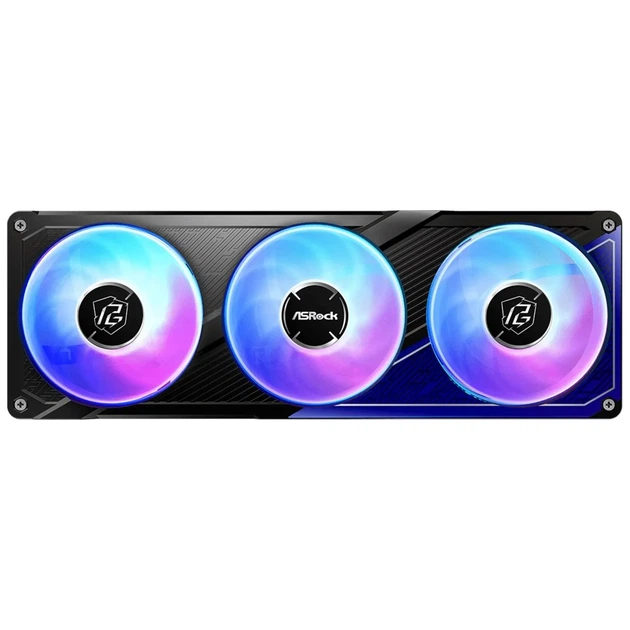 Система рідинного охолодження ASRock PHANTOM GAMING 360 LCD (360mm, 3x120mm ARGB, LCD Screen) - изображение 8