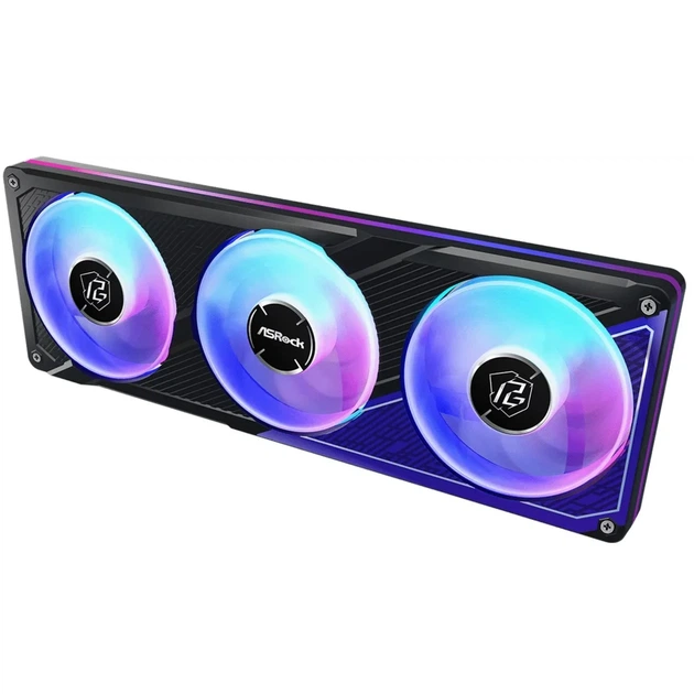 Система рідинного охолодження ASRock PHANTOM GAMING 360 LCD (360mm, 3x120mm ARGB, LCD Screen) - изображение 9