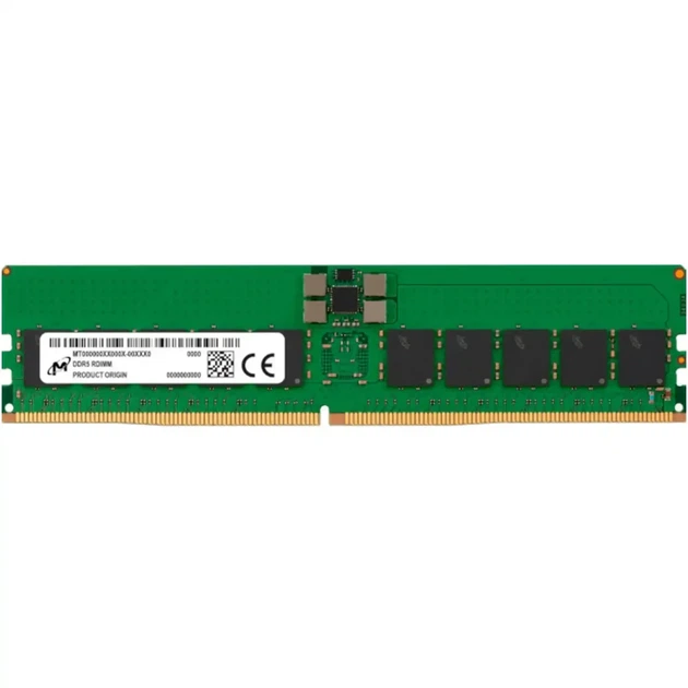 Модуль пам'яті для сервера Micron DDR5-4800 32GB ECC REG RDIMM 1Rx4 CL40 (MTC20F1045S1RC48BR) - Фото 1 Модуль пам'яті для сервера Micron DDR5-4800 32GB ECC REG RDIMM 1Rx4 CL40 (MTC20F1045S1RC48BR) - зображення 1