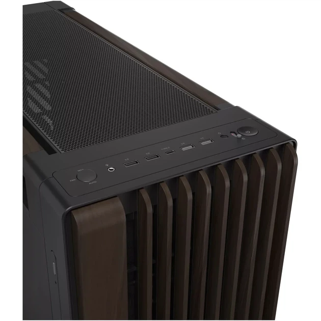 Корпус ASUS PA602/WALNUT WOOD/BLK/METAL (90DC00J0-B09040) Black - зображення 7