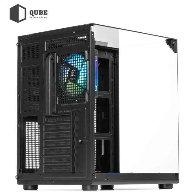 Корпус QUBE AQUARIUM ARGB Black (AQUARIUM_GBNU3) - Фото 8 Корпус QUBE AQUARIUM ARGB Black (AQUARIUM_GBNU3) - изображение 8