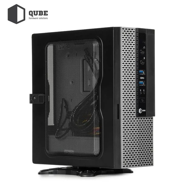Корпус QUBE MS112 2U3, Mini-ITX, 200Вт, 2xAudio, 2xUSB 3.0 (QBMS112_FB2U3) - Фото 5 Корпус QUBE MS112 2U3, Mini-ITX, 200Вт, 2xAudio, 2xUSB 3.0 (QBMS112_FB2U3) - изображение 5