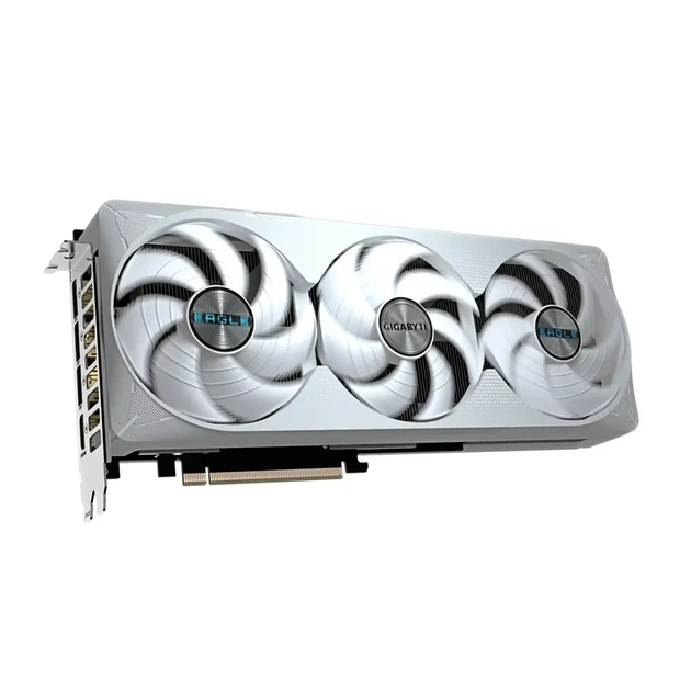 Відеокарта GIGABYTE Nvidia GeForce RTX 5070 EAGLE OC ICE SFF 12G (GV-N5070EAGLEOC ICE-12GD) - Фото 4 Відеокарта GIGABYTE Nvidia GeForce RTX 5070 EAGLE OC ICE SFF 12G (GV-N5070EAGLEOC ICE-12GD) - зображення 4